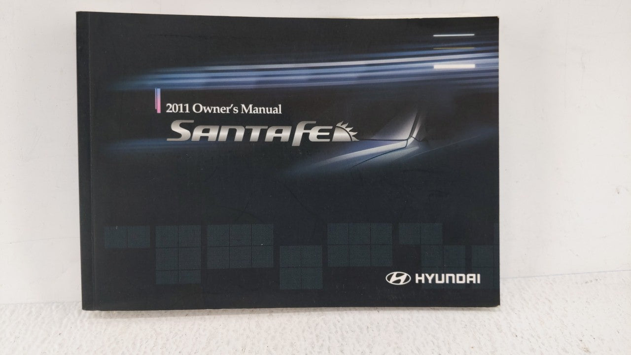 2011 Hyundai Santa Fe Owners Manual Book Guide OEM Used Auto Parts - Oemusedautoparts1.com