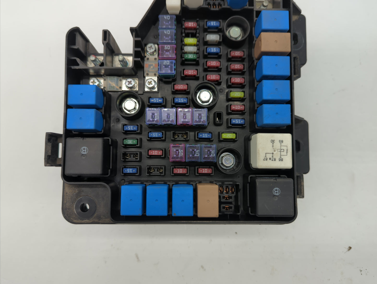 2010-2012 Hyundai Santa Fe Fusebox Fuse Box Panel Relay Module P/N:91115-2B050 91950-2B710 Fits Fits 2010 2011 2012 OEM Used