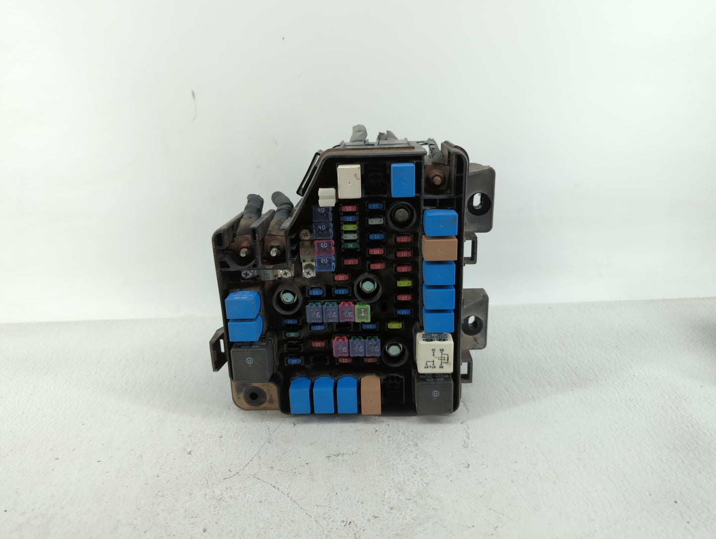 2010-2012 Hyundai Santa Fe Fusebox Fuse Box Panel Relay Module P/N:91115-2B050 91950-2B710 Fits Fits 2010 2011 2012 OEM Used