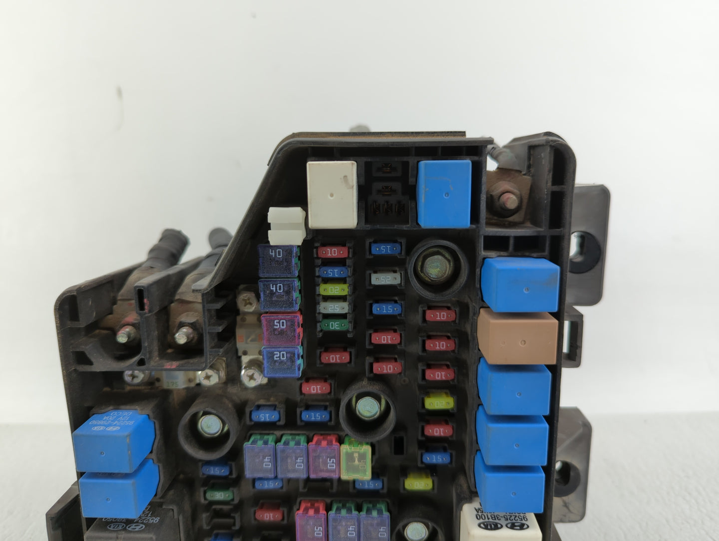 2010-2012 Hyundai Santa Fe Fusebox Fuse Box Panel Relay Module P/N:91115-2B050 91950-2B710 Fits Fits 2010 2011 2012 OEM Used