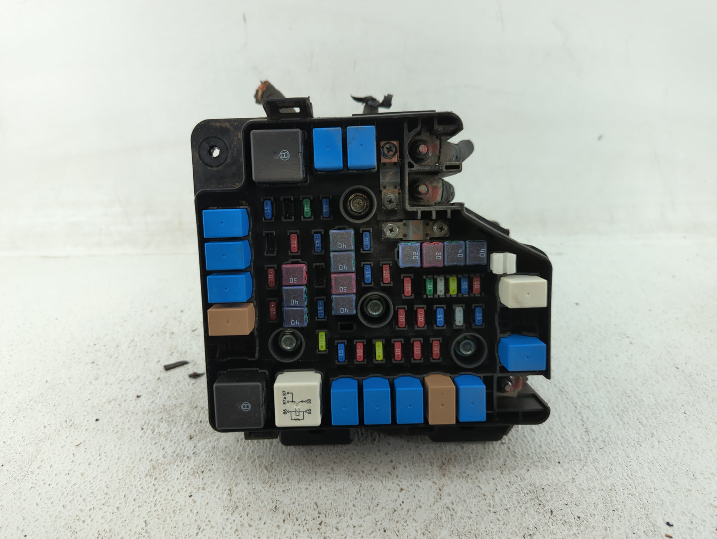 2010-2012 Hyundai Santa Fe Fusebox Fuse Box Panel Relay Module P/N:91406-0W110 91115-2B050, 91950-2B710 Fits Fits 2010 2011 