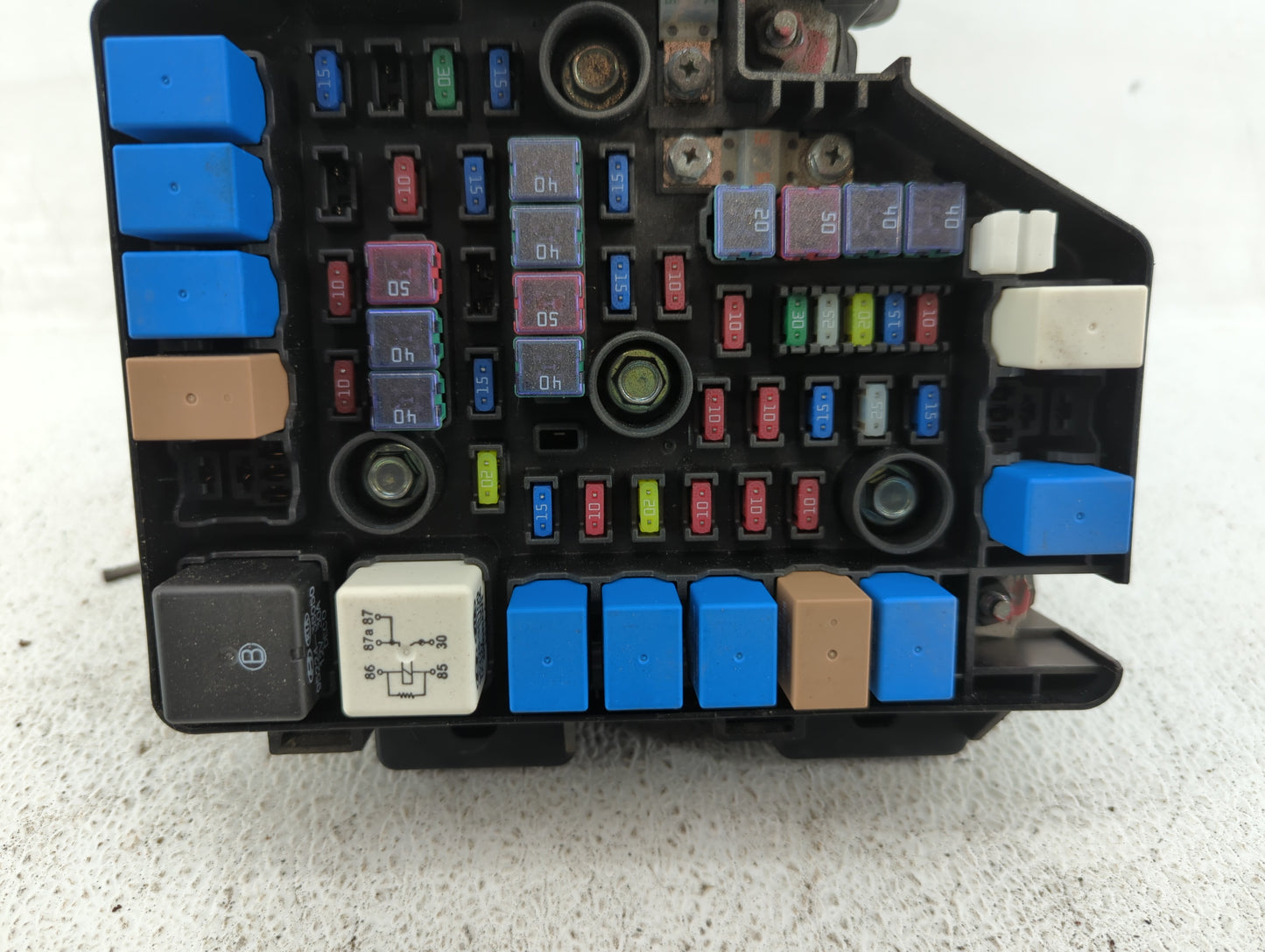 2010-2012 Hyundai Santa Fe Fusebox Fuse Box Panel Relay Module P/N:91406-0W110 91115-2B050, 91950-2B710 Fits Fits 2010 2011 