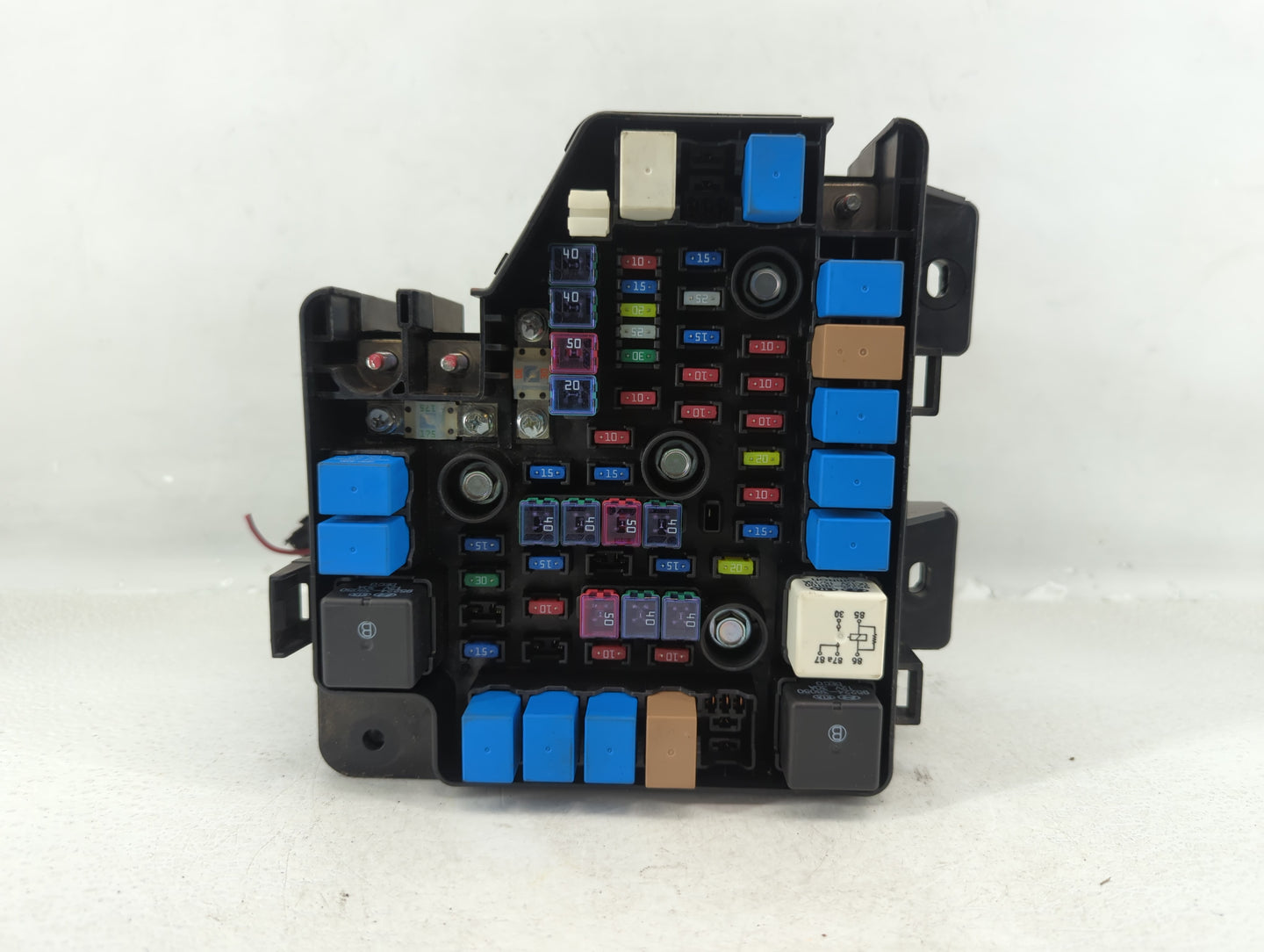 2010-2012 Hyundai Santa Fe Fusebox Fuse Box Panel Relay Module P/N:91115-2B050 Fits Fits 2010 2011 2012 OEM Used Auto Parts 
