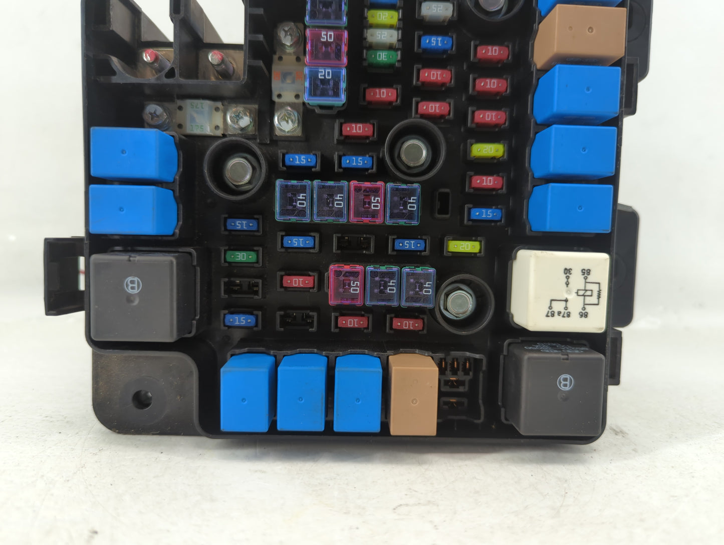2010-2012 Hyundai Santa Fe Fusebox Fuse Box Panel Relay Module P/N:91115-2B050 Fits Fits 2010 2011 2012 OEM Used Auto Parts 