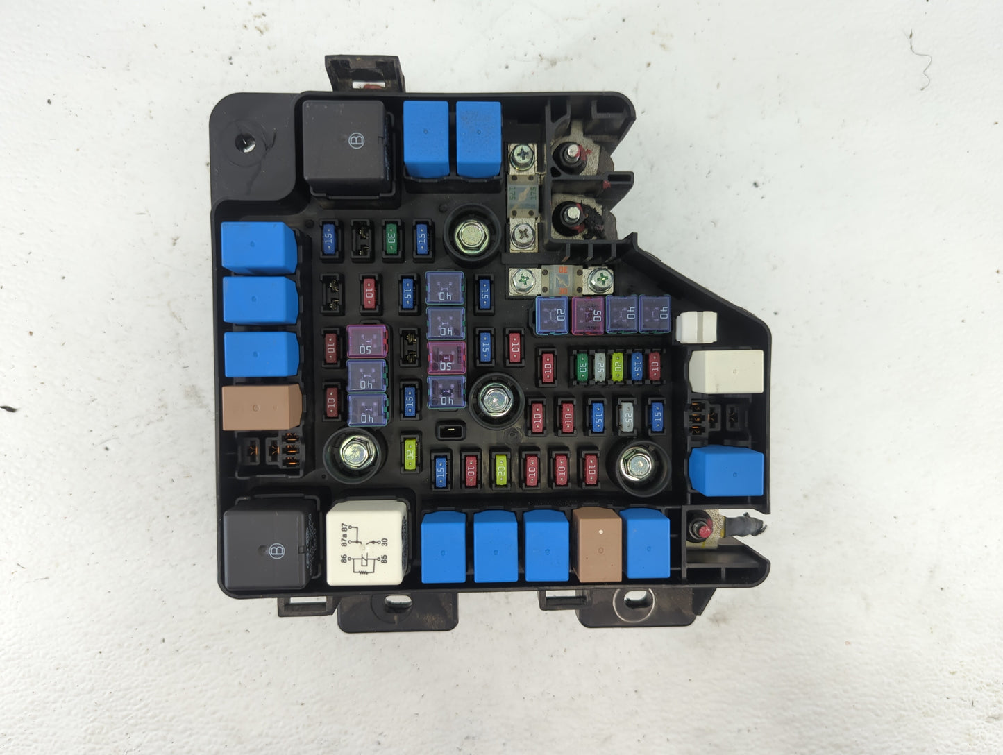 2010-2012 Hyundai Santa Fe Fusebox Fuse Box Panel Relay Module P/N:91115-2B050 Fits Fits 2010 2011 2012 OEM Used Auto Parts 