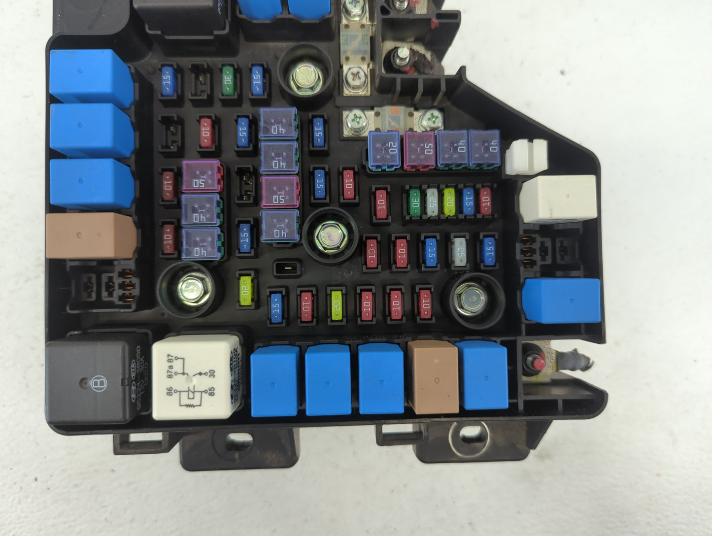 2010-2012 Hyundai Santa Fe Fusebox Fuse Box Panel Relay Module P/N:91115-2B050 Fits Fits 2010 2011 2012 OEM Used Auto Parts 
