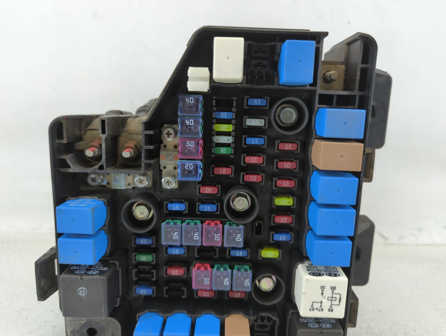 2010-2012 Hyundai Santa Fe Fusebox Fuse Box Panel Relay Module P/N:91115-2B050 Fits Fits 2010 2011 2012 OEM Used Auto Parts 