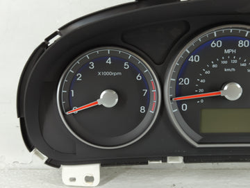 2010-2012 Hyundai Santa Fe Instrument Cluster Speedometer Gauges P/N:94011-0W030CA 0245W03Z Fits Fits 2010 2011 2012 OEM Used Auto Parts
