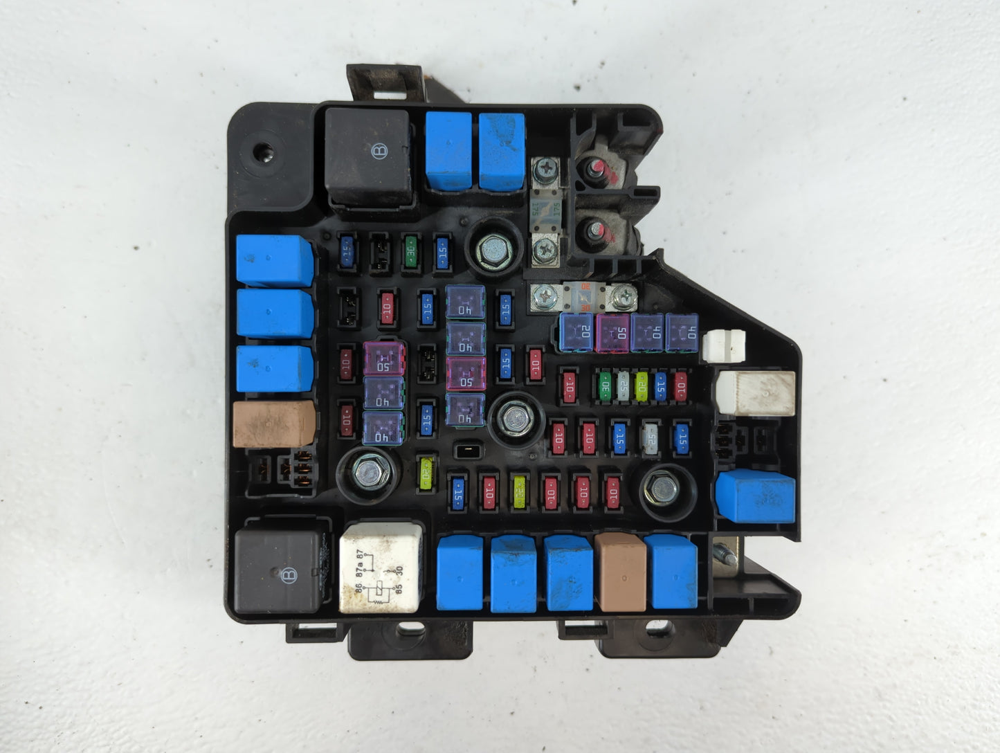2010-2012 Hyundai Santa Fe Fusebox Fuse Box Panel Relay Module P/N:91115-2B050 Fits Fits 2010 2011 2012 OEM Used Auto Parts 