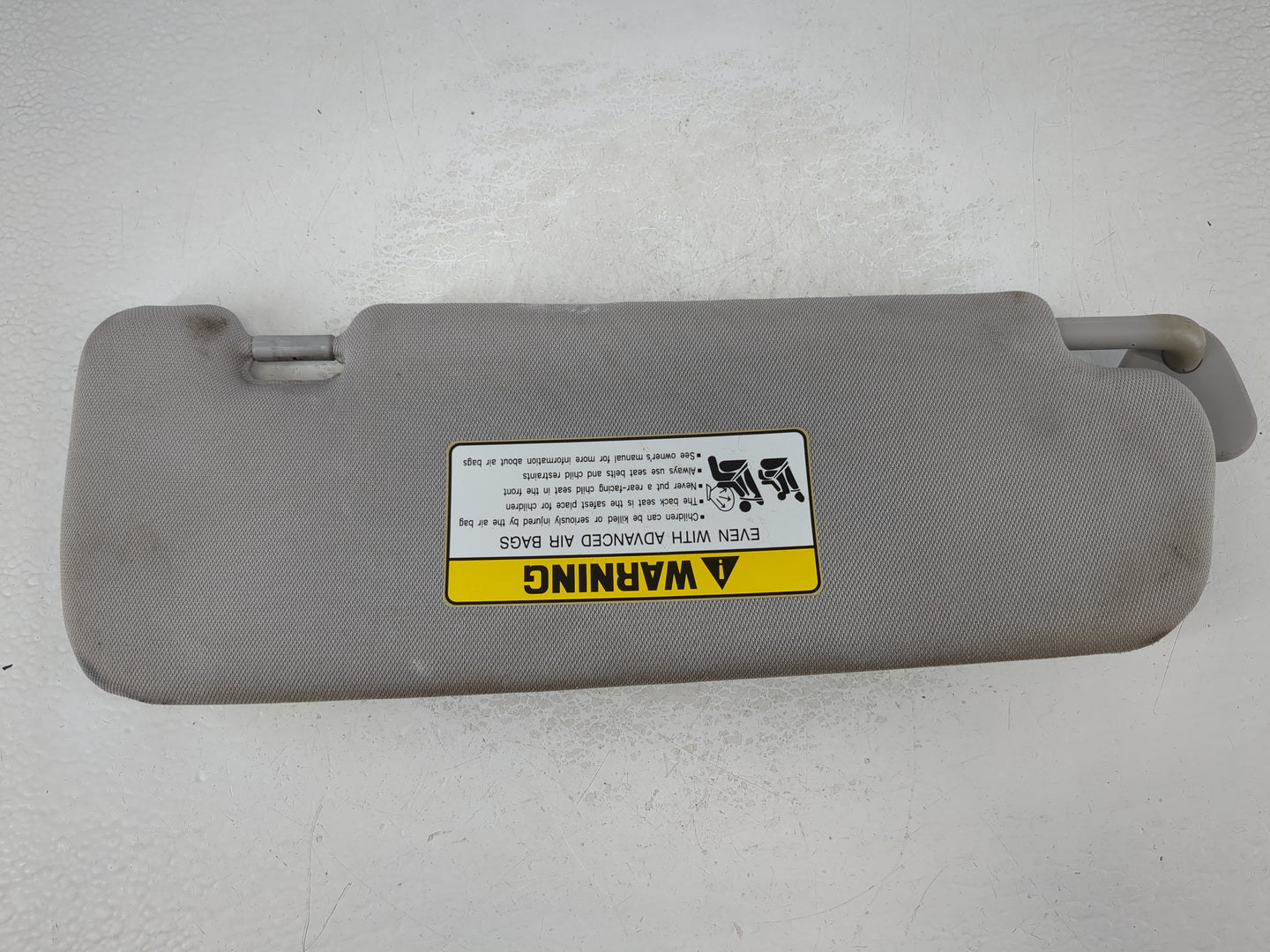 2011-2015 Hyundai Sonata Sun Visor Shade Replacement Driver Left Mirror Fits Fits 2011 2012 2013 2014 2015 OEM Used Auto Par