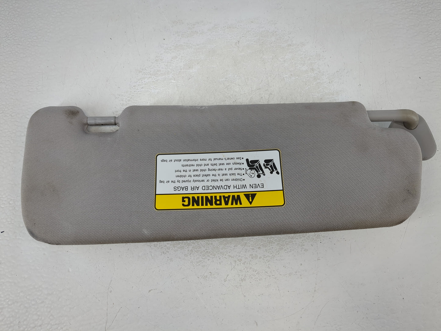 2011-2015 Hyundai Sonata Sun Visor Shade Replacement Driver Left Mirror Fits Fits 2011 2012 2013 2014 2015 OEM Used Auto Par