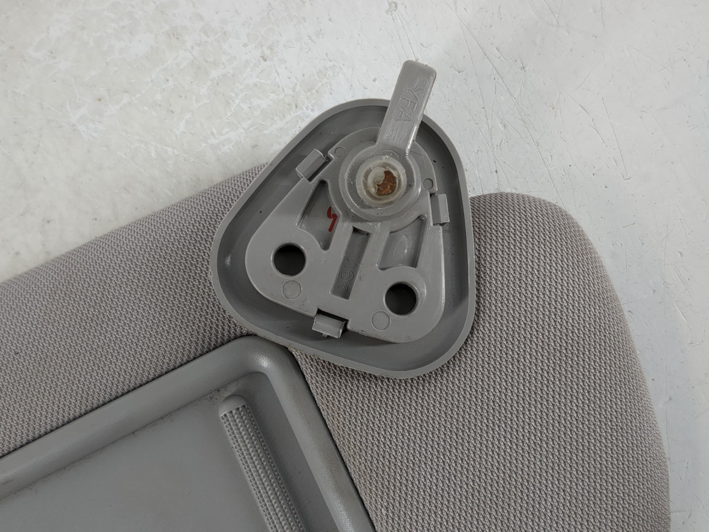 2011-2014 Hyundai Sonata Sun Visor Shade Replacement Passenger Right Mirror Fits Fits 2011 2012 2013 2014 OEM Used Auto Part