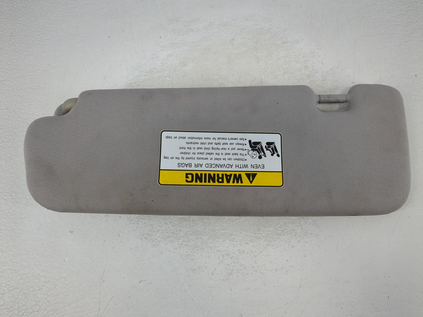 2011-2014 Hyundai Sonata Sun Visor Shade Replacement Passenger Right Mirror Fits Fits 2011 2012 2013 2014 OEM Used Auto Part