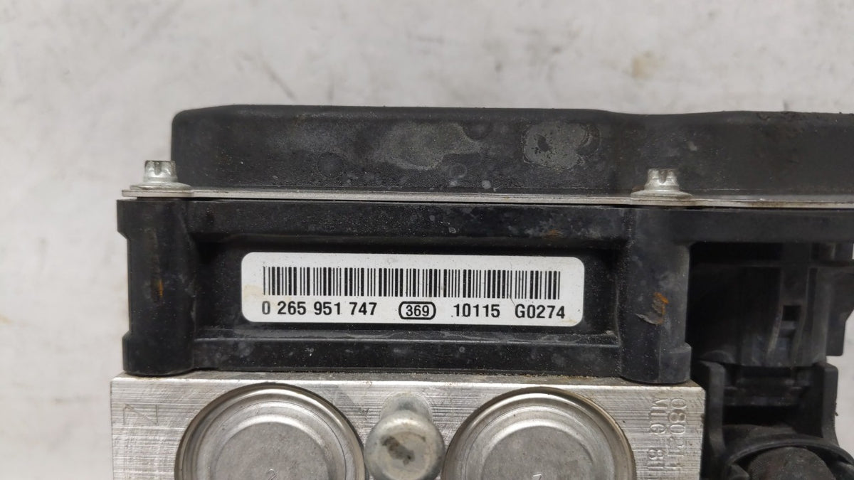 2011-2013 Hyundai Sonata Anti-Lock Brake ABS Pump Module Actuator OEM P/N:0 265 238 094 58920-3Q500 Fits Fits 2011 2012 2013