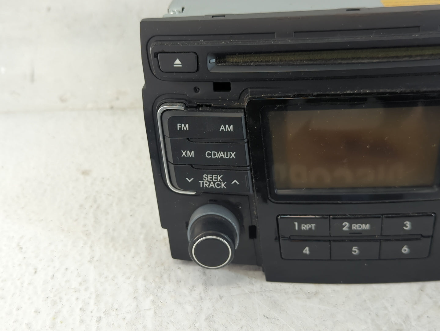 2011 Hyundai Sonata Radio AM FM Cd Player Receiver Replacement P/N:96180-3Q000 Fits OEM Used Auto Parts - Oemusedautoparts1.