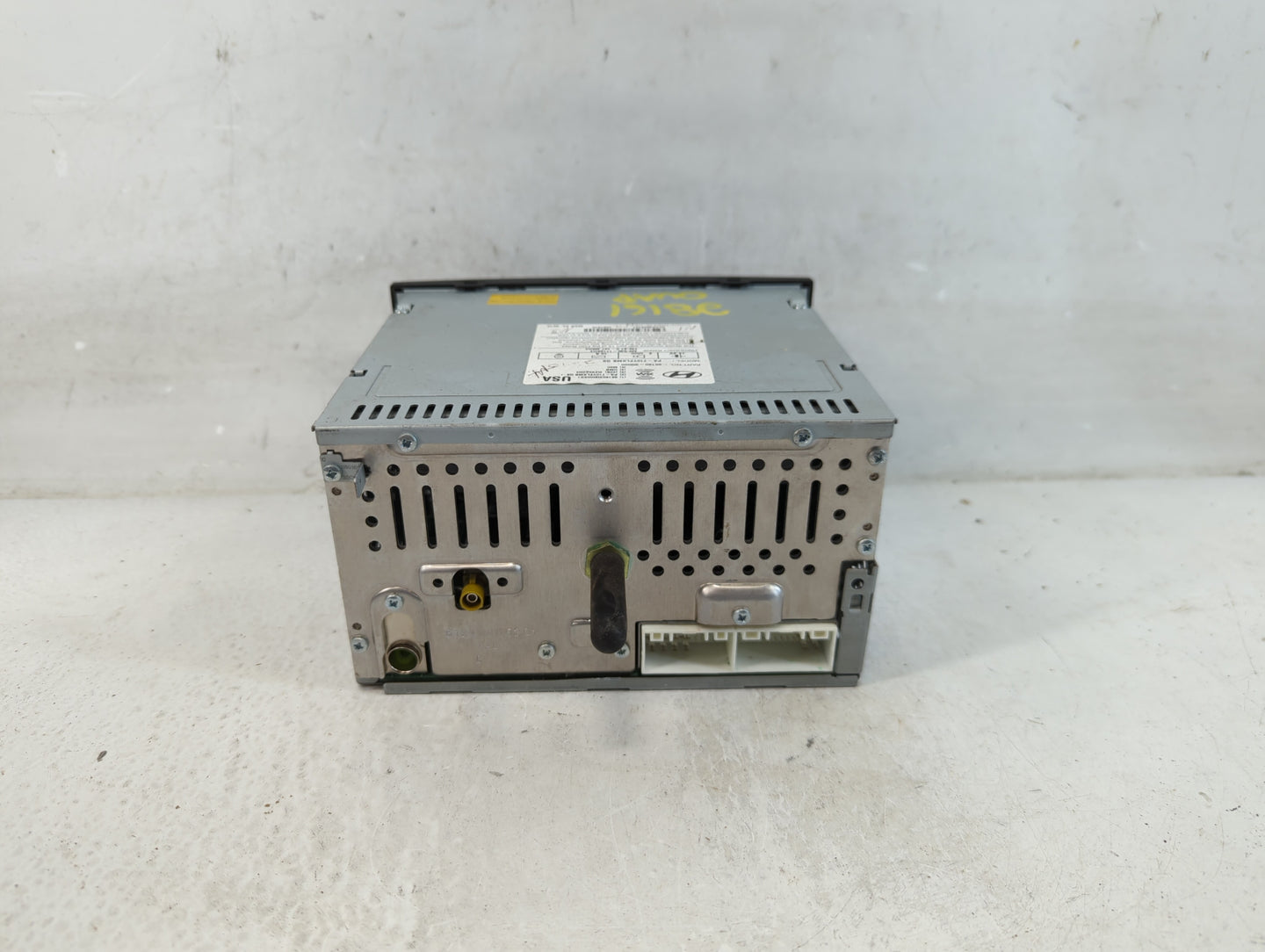 2011 Hyundai Sonata Radio AM FM Cd Player Receiver Replacement P/N:96180-3Q000 Fits OEM Used Auto Parts - Oemusedautoparts1.