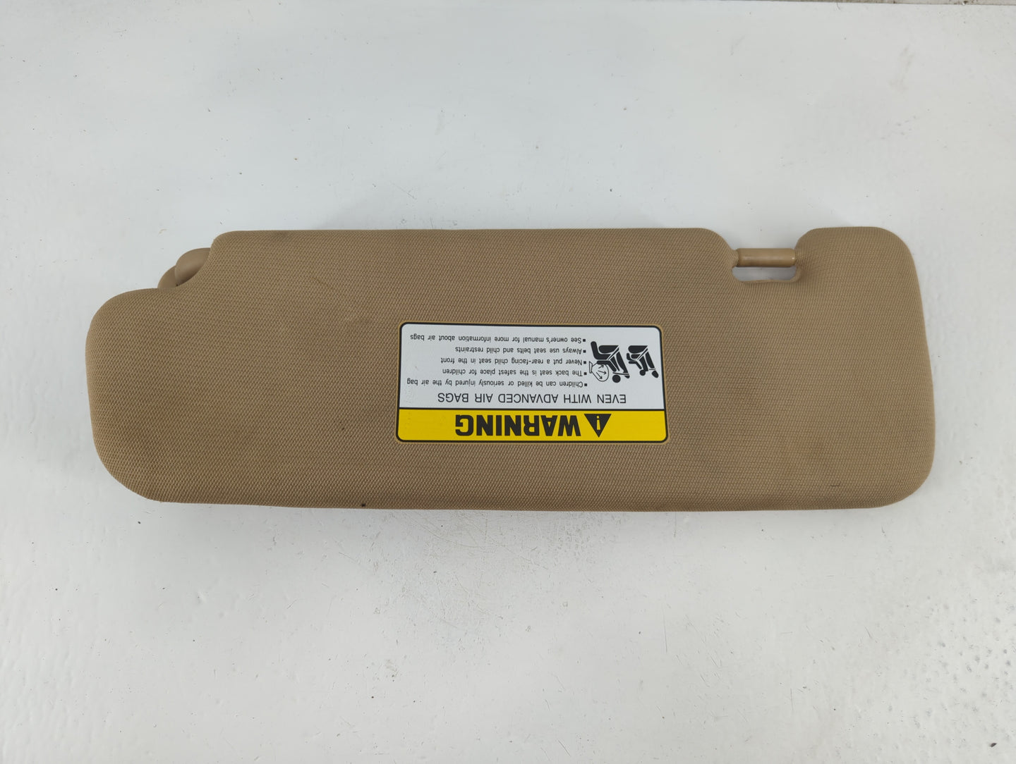 2011-2015 Hyundai Sonata Sun Visor Shade Replacement Passenger Right Mirror Fits Fits 2011 2012 2013 2014 2015 OEM Used Auto