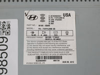 2011 Hyundai Sonata Radio AM FM Cd Player Receiver Replacement P/N:96180-3Q000 Fits OEM Used Auto Parts - Oemusedautoparts1.