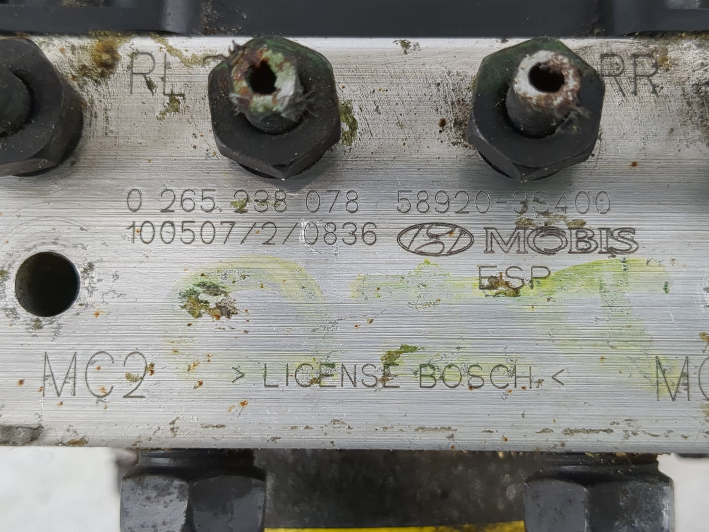 2011-2013 Hyundai Sonata ABS Pump Control Module Replacement P/N:58920-30500 0 265 238 094 Fits Fits 2011 2012 2013 OEM Used