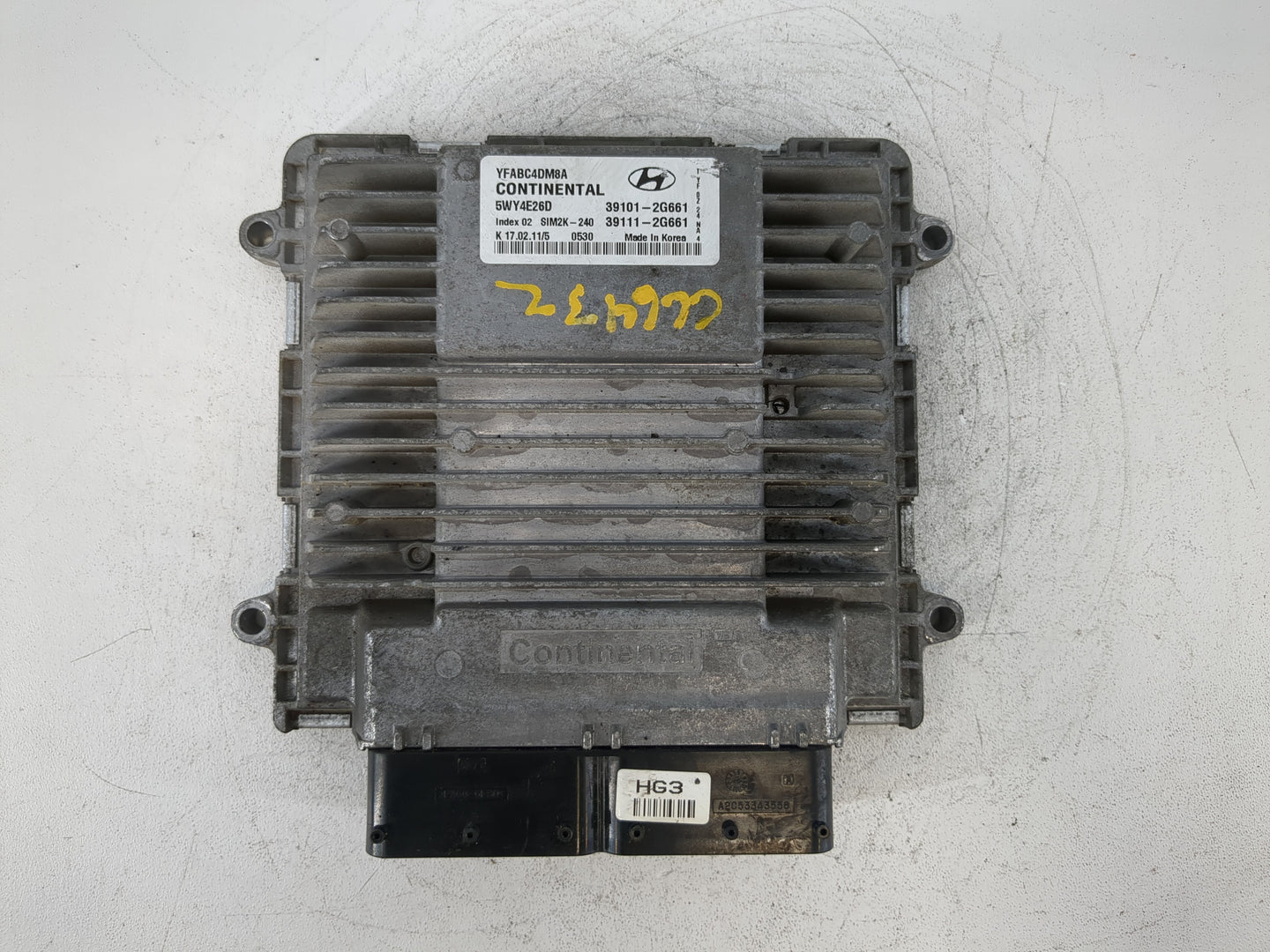 2011 Hyundai Sonata PCM Engine Control Computer ECU ECM PCU OEM P/N:39111-2G670 39101-2G670, 39101-2G661 Fits OEM Used Auto 