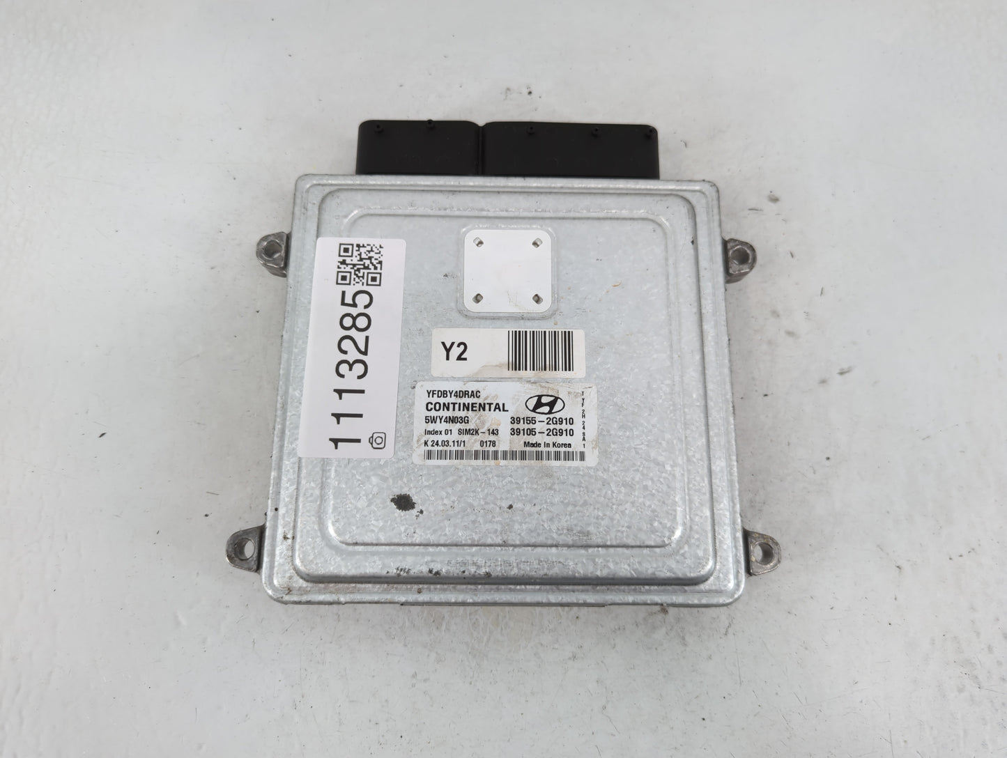 2011-2015 Hyundai Sonata PCM Engine Control Computer ECU ECM PCU OEM P/N:39155-2G910 Fits Fits 2011 2012 2013 2014 2015 OEM 