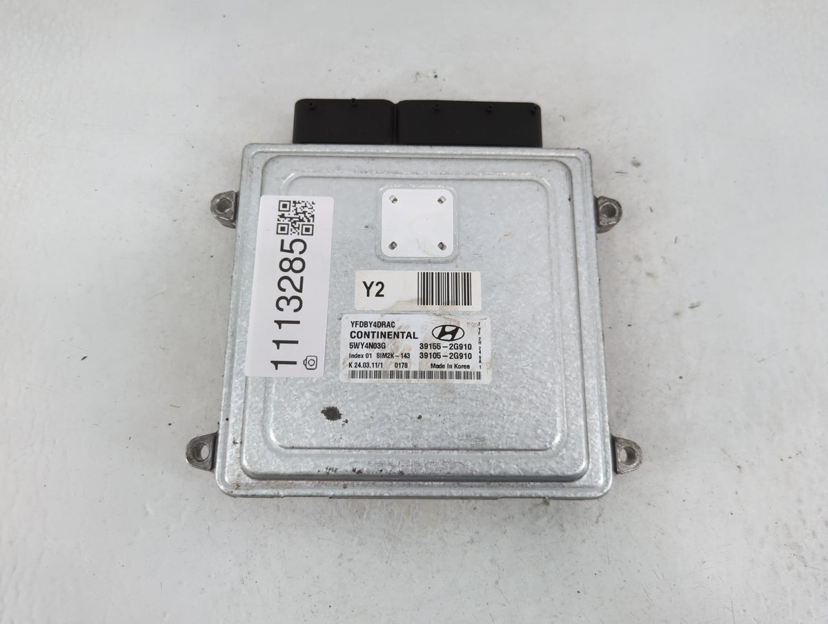 2011-2015 Hyundai Sonata PCM Engine Control Computer ECU ECM PCU OEM P/N:39155-2G910 Fits 2011 2012 2013 2014 2015 OEM Used 