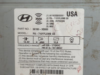 2011 Hyundai Sonata Radio AM FM Cd Player Receiver Replacement P/N:96180-3Q000 Fits OEM Used Auto Parts - Oemusedautoparts1.