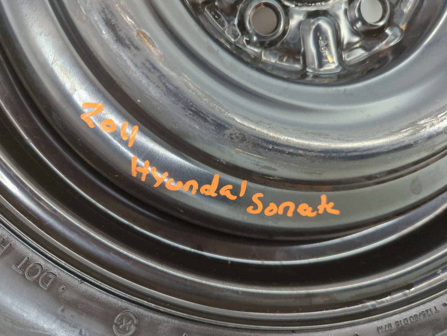 2006-2017 Hyundai Sonata Spare Donut Tire Wheel Rim Oem - Oemusedautoparts1.com