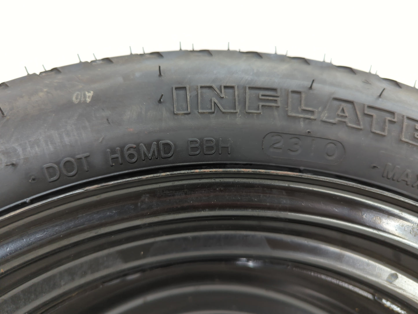 2006-2017 Hyundai Sonata Spare Donut Tire Wheel Rim Oem - Oemusedautoparts1.com