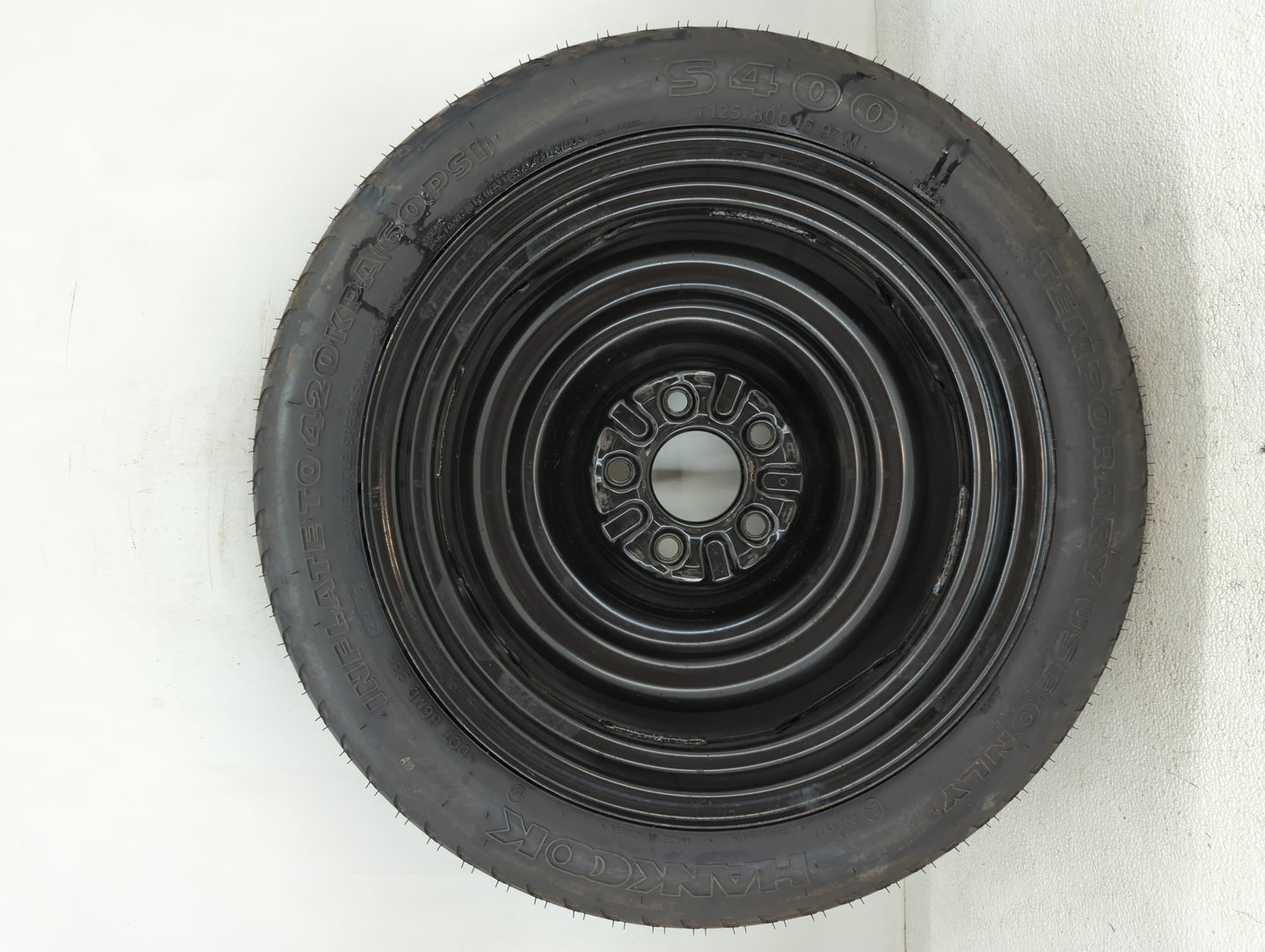2006-2017 Hyundai Sonata Spare Donut Tire Wheel Rim Oem - Oemusedautoparts1.com