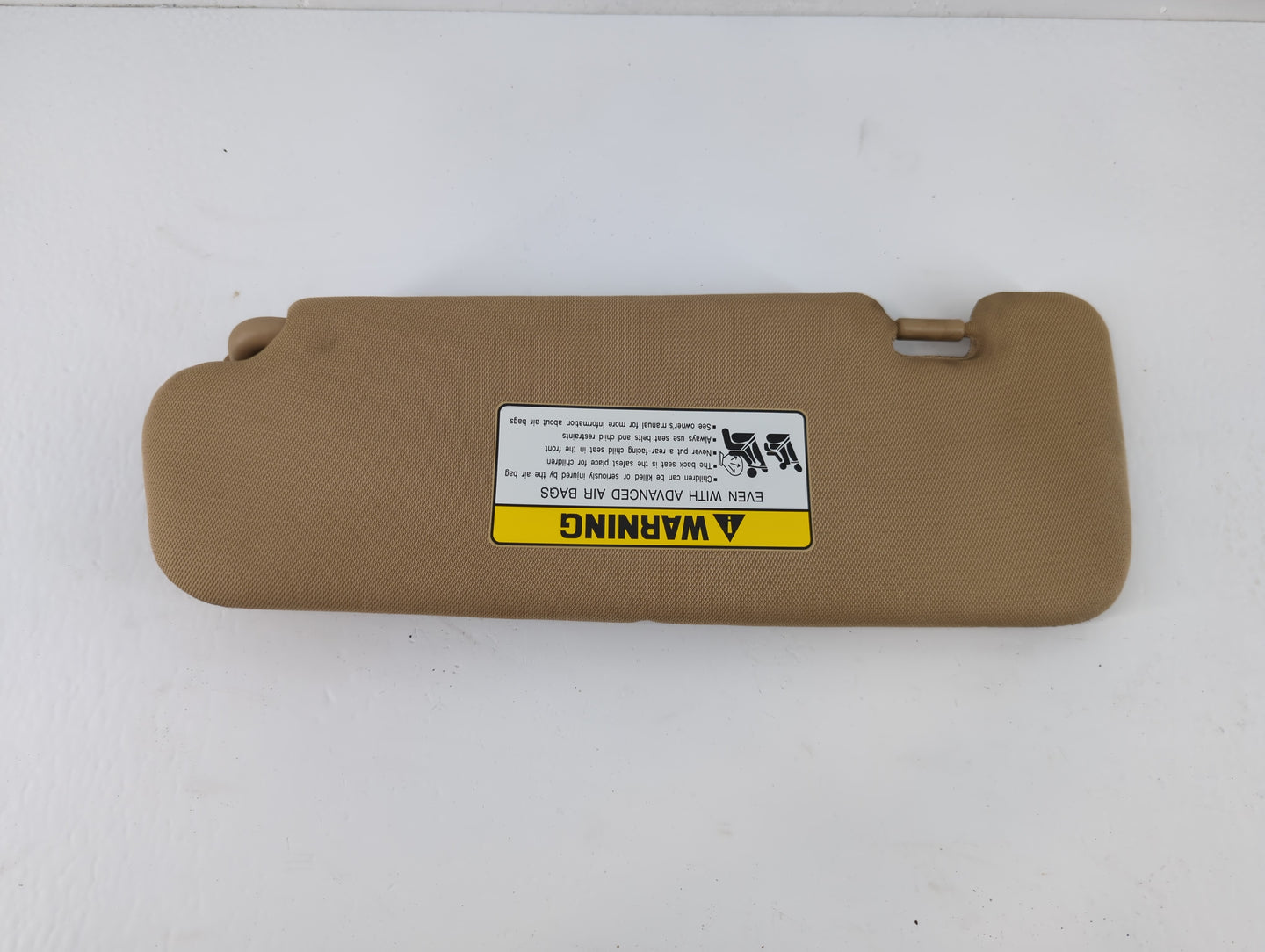 2011-2015 Hyundai Sonata Sun Visor Shade Replacement Passenger Right Mirror Fits Fits 2011 2012 2013 2014 2015 OEM Used Auto