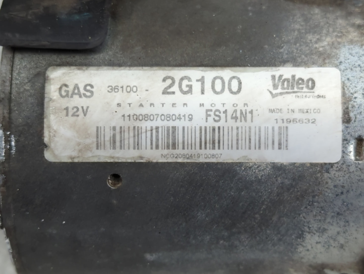 2008-2014 Hyundai Sonata Car Starter Motor Solenoid OEM P/N:36100-2G100 Fits Fits 2008 2009 2010 2011 2012 2013 2014 OEM Use