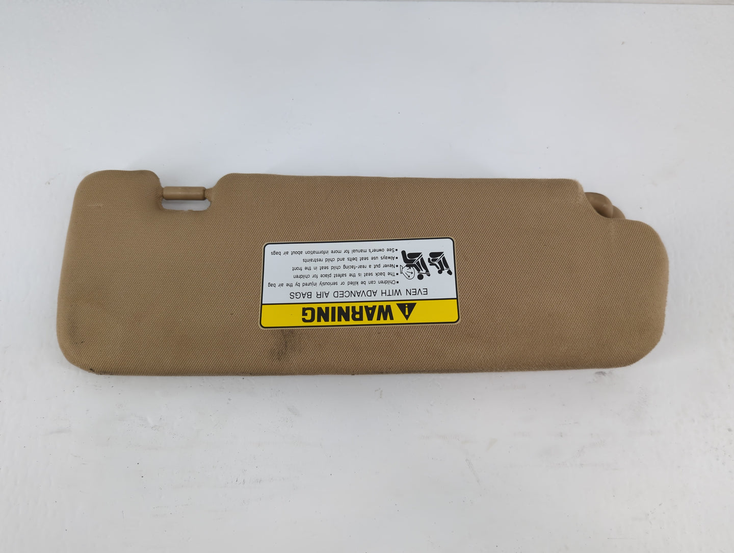 2011-2015 Hyundai Sonata Sun Visor Shade Replacement Driver Left Mirror Fits Fits 2011 2012 2013 2014 2015 OEM Used Auto Par