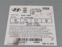 2011 Hyundai Sonata Radio AM FM Cd Player Receiver Replacement P/N:96180-3Q001 Fits OEM Used Auto Parts - Oemusedautoparts1.