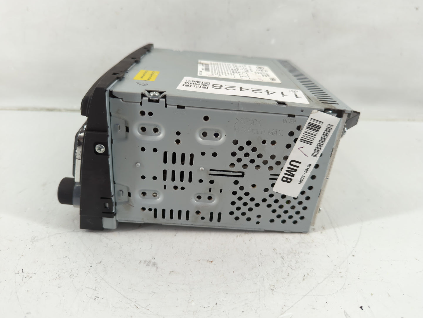 2011 Hyundai Sonata Radio AM FM Cd Player Receiver Replacement P/N:96180-3Q001 Fits OEM Used Auto Parts - Oemusedautoparts1.