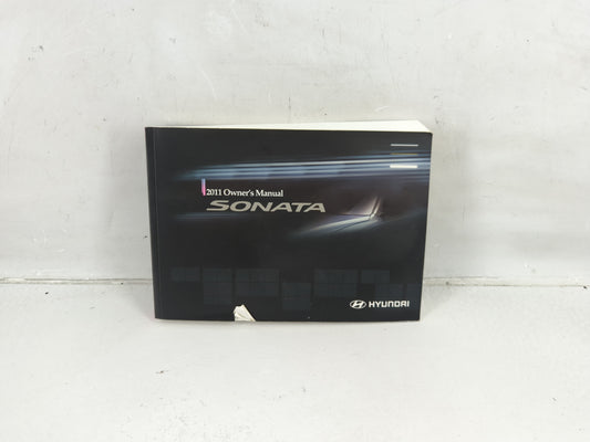 2011 Hyundai Sonata Owners Manual Book Guide P/N:A3SO-EU06G OEM Used Auto Parts - Oemusedautoparts1.com