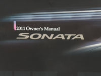 2011 Hyundai Sonata Owners Manual Book Guide P/N:A3SO-EU06G OEM Used Auto Parts - Oemusedautoparts1.com