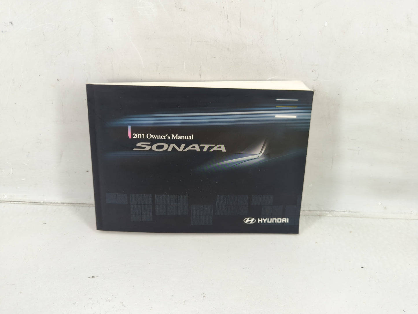 2011 Hyundai Sonata Owners Manual Book Guide P/N:A3SO-EU0NH OEM Used Auto Parts - Oemusedautoparts1.com