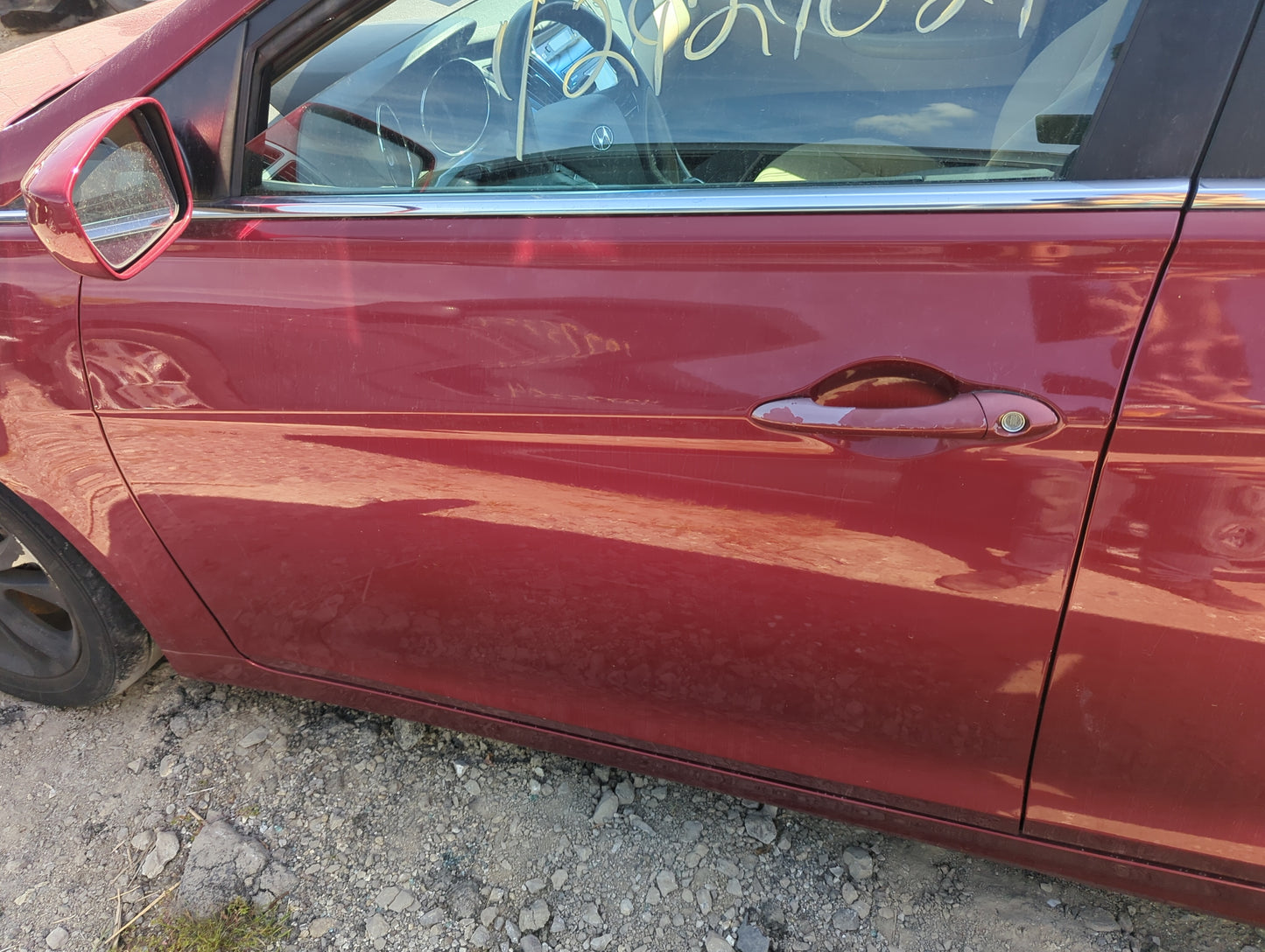 2011-2014 Hyundai Sonata Driver Front Door Oem - Oemusedautoparts1.com