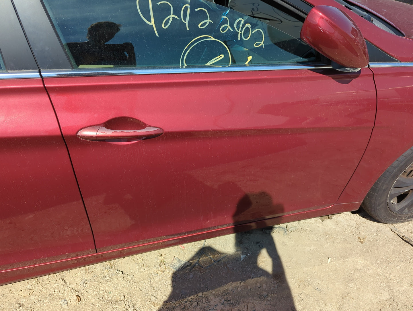 2011-2014 Hyundai Sonata Passenger Front Door Oem - Oemusedautoparts1.com