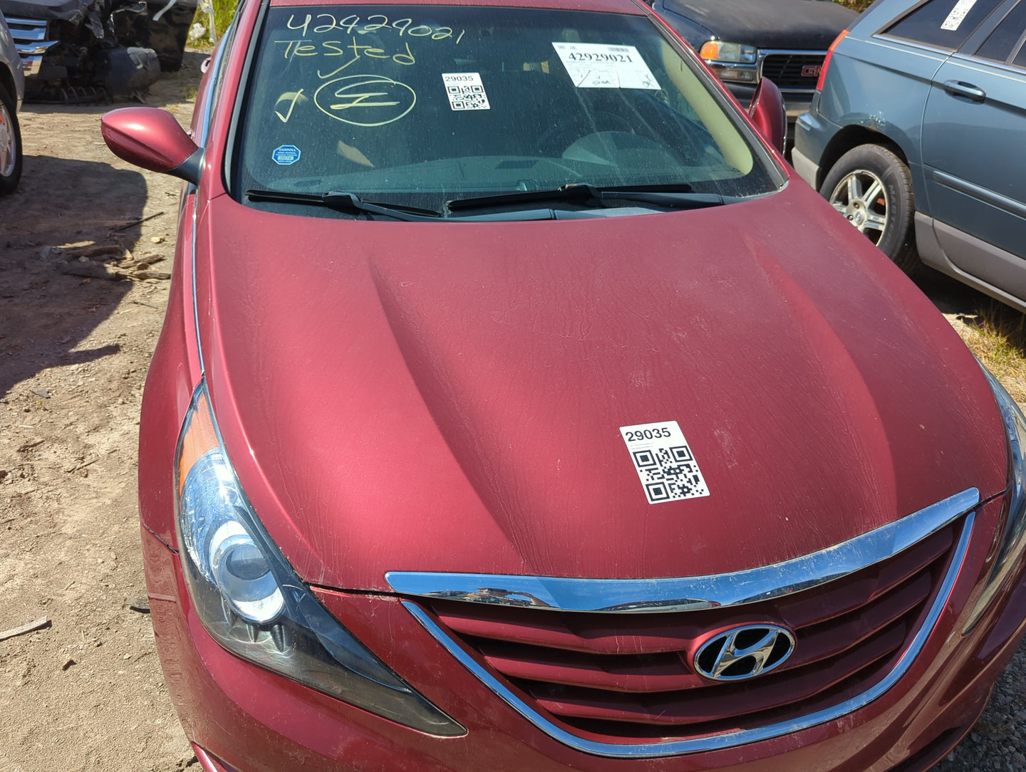 2011-2014 Hyundai Sonata Hood Oem - Oemusedautoparts1.com