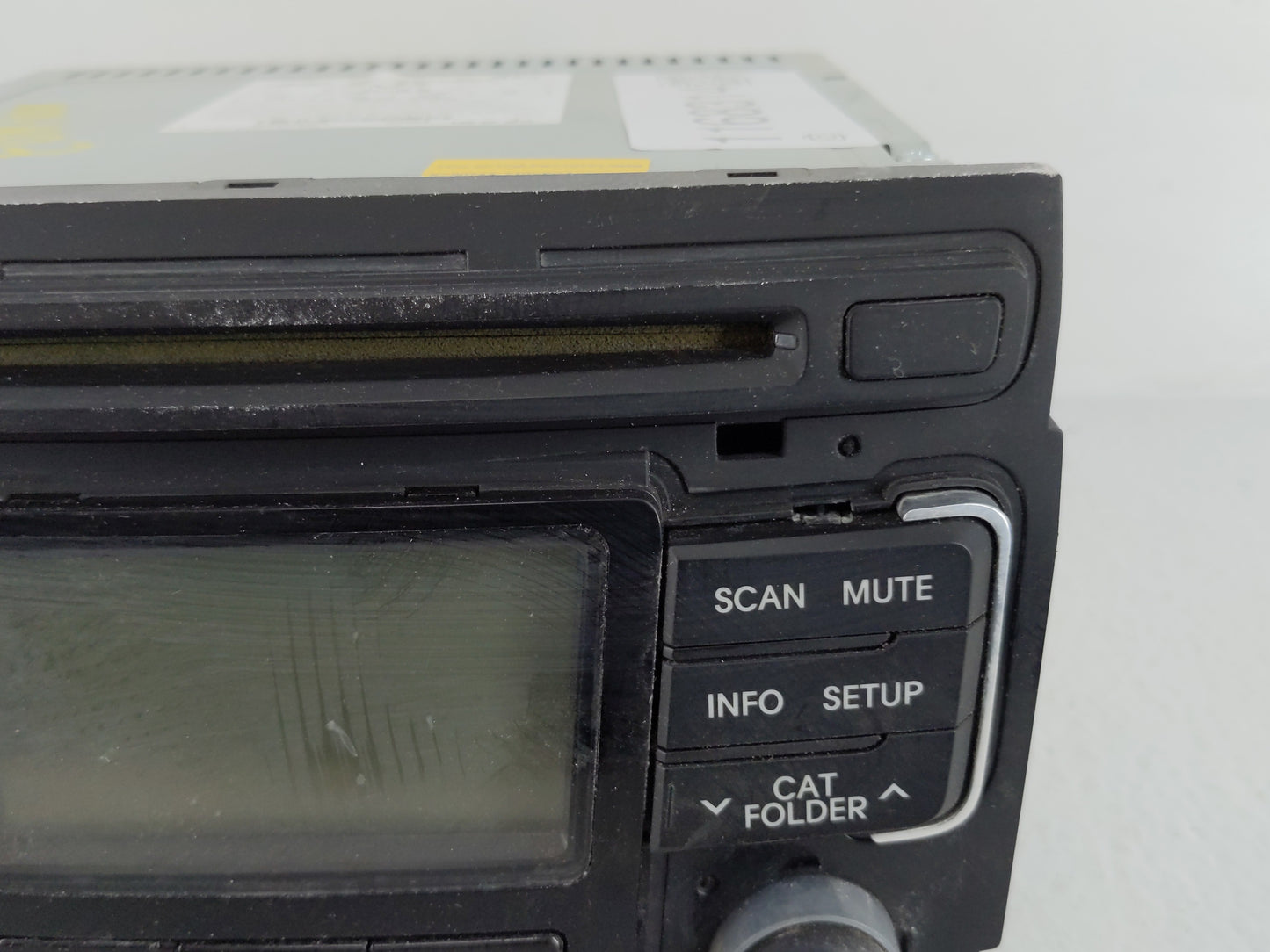2011 Hyundai Sonata Radio AM FM Cd Player Receiver Replacement P/N:96180-3Q000 961803Q000XX1 Fits OEM Used Auto Parts - Oemu