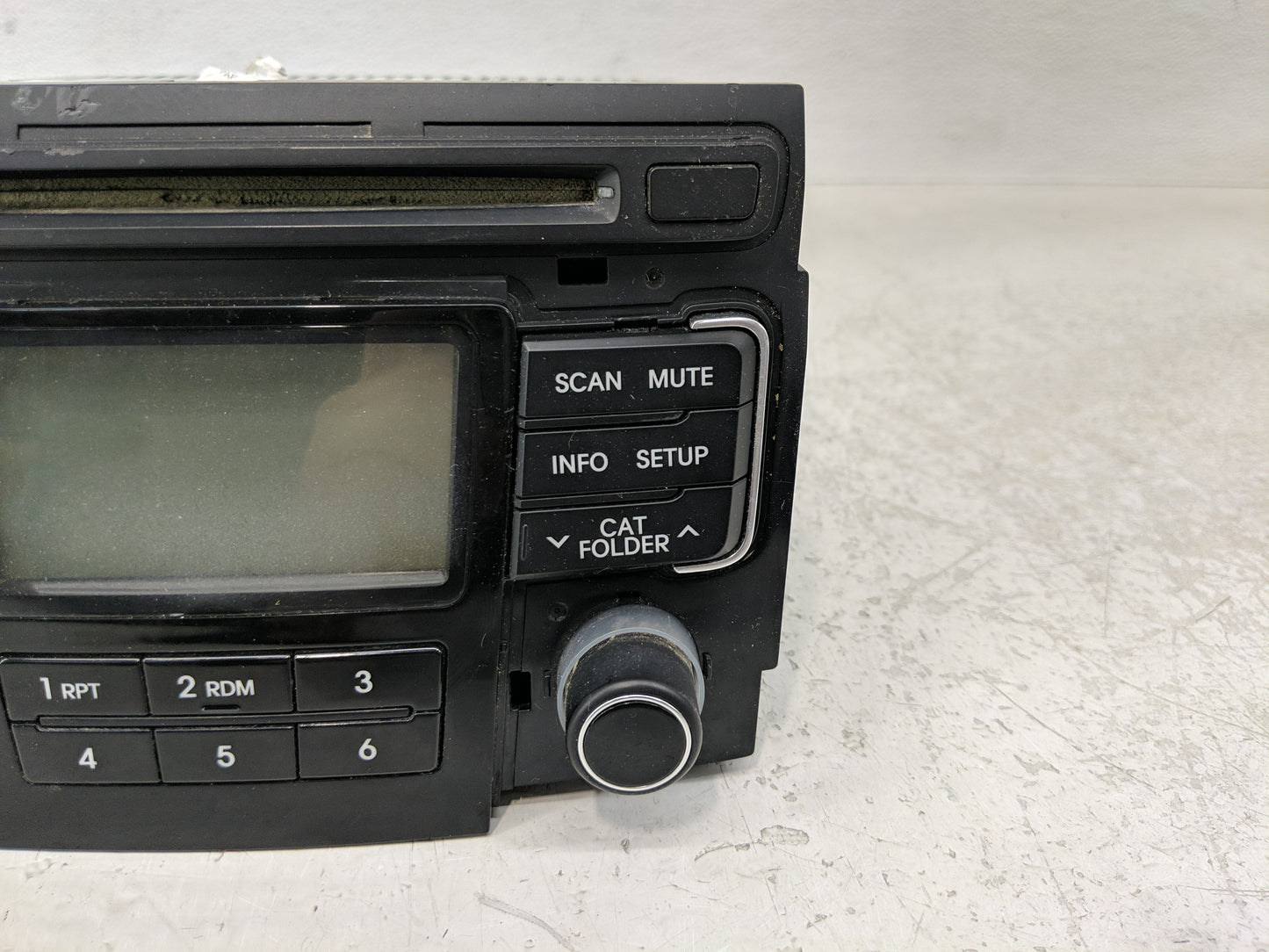 2011 Hyundai Sonata Radio AM FM Cd Player Receiver Replacement P/N:961803Q000XX1 Fits OEM Used Auto Parts - Oemusedautoparts