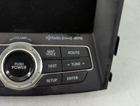 2011-2012 Hyundai Sonata Radio AM FM Cd Player Receiver Replacement P/N:96560-4R7004X Fits Fits 2011 2012 OEM Used Auto Part