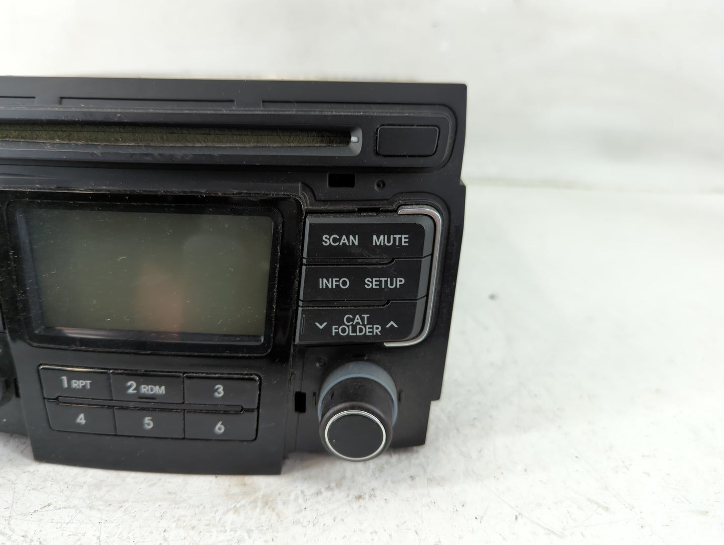 2011 Hyundai Sonata Radio AM FM Cd Player Receiver Replacement P/N:96180-3Q000 Fits OEM Used Auto Parts - Oemusedautoparts1.