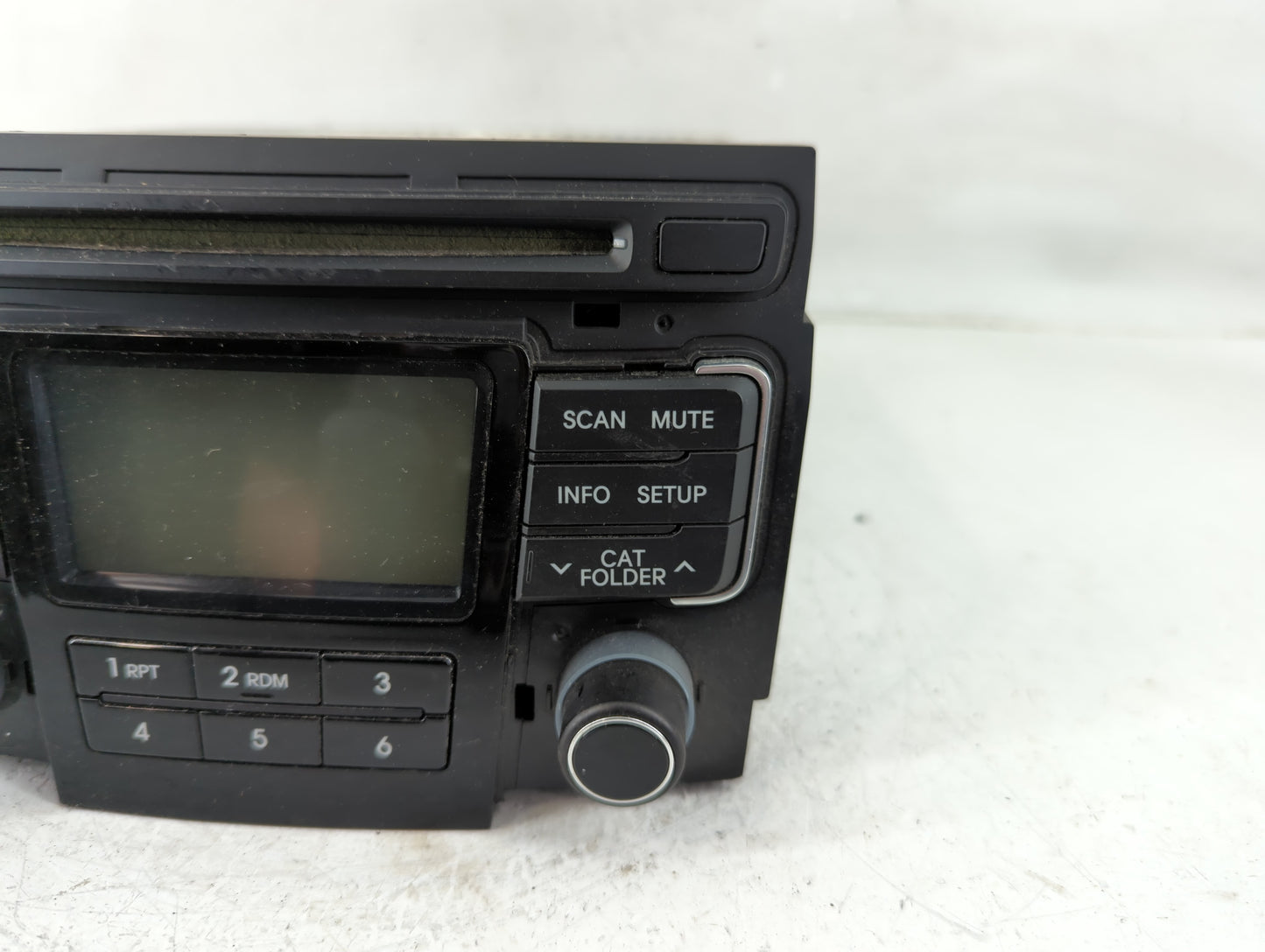 2011 Hyundai Sonata Radio AM FM Cd Player Receiver Replacement P/N:96180-3Q000 Fits OEM Used Auto Parts - Oemusedautoparts1.
