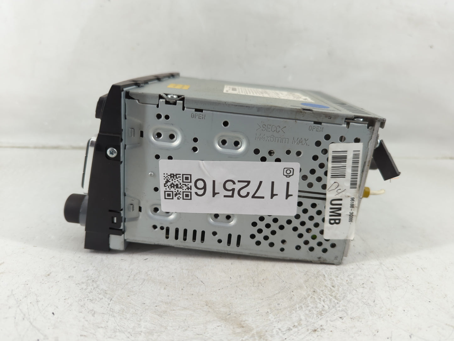 2011 Hyundai Sonata Radio AM FM Cd Player Receiver Replacement P/N:96180-3Q000 Fits OEM Used Auto Parts - Oemusedautoparts1.