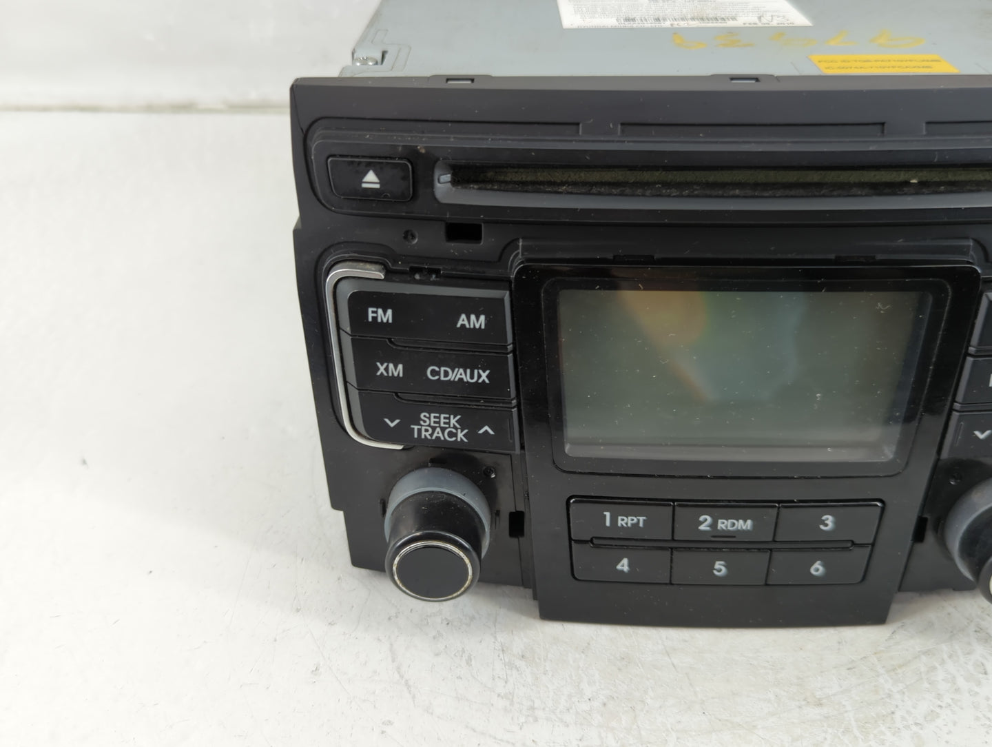 2011 Hyundai Sonata Radio AM FM Cd Player Receiver Replacement P/N:961803Q000XX1 Fits OEM Used Auto Parts - Oemusedautoparts