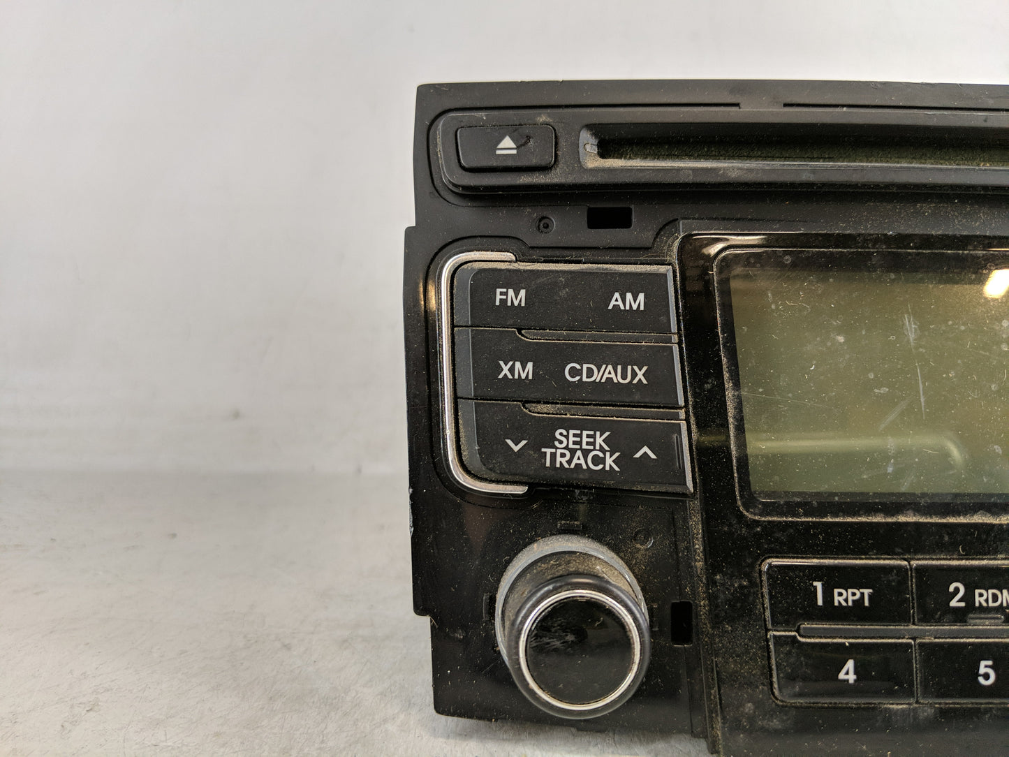 2011 Hyundai Sonata Radio AM FM Cd Player Receiver Replacement P/N:96180-3Q0014X Fits OEM Used Auto Parts - Oemusedautoparts