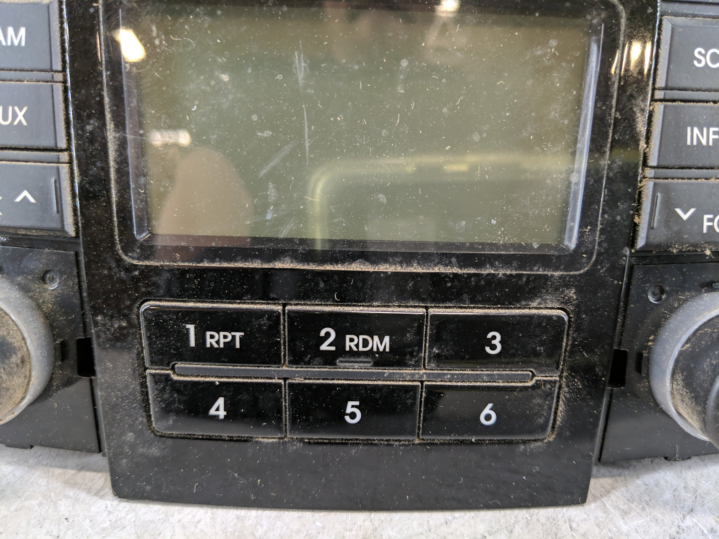 2011 Hyundai Sonata Radio AM FM Cd Player Receiver Replacement P/N:96180-3Q0014X Fits OEM Used Auto Parts - Oemusedautoparts